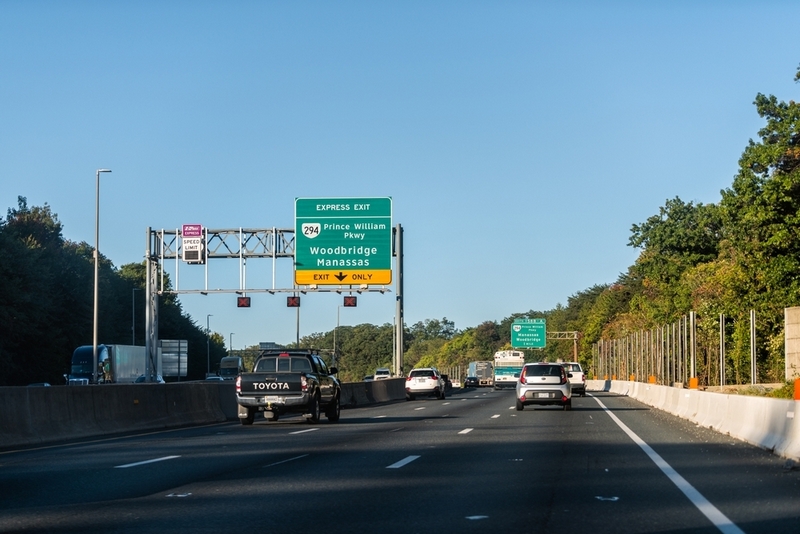  I-95 corridor near Woodbridge, Virginia, shaping rental demand for commuters